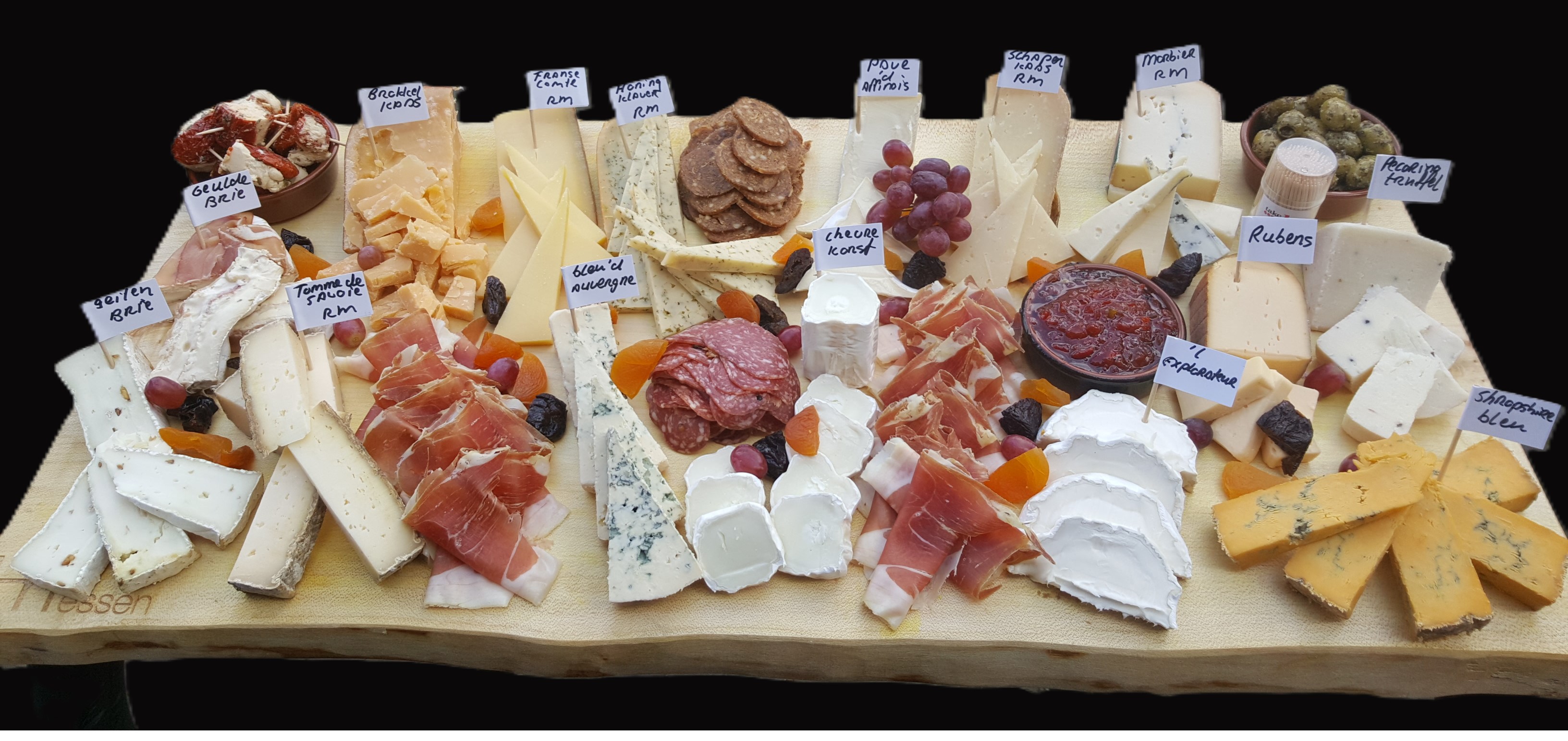 Groot Kaas- & Tapasplateau